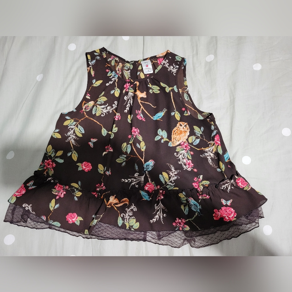 Disney’s Snow White A Collection by LC Lauren Conrad Crop Lace Top
